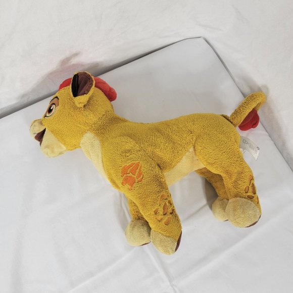 The Lion King Guard KION Disney Store Authentic Plush Stuffed Animal Toy 14" - Picture 4 of 11